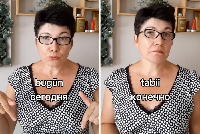 Фрагменты урока турецкого языка